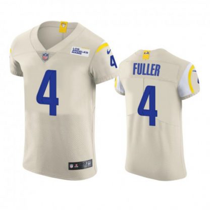 Los Angeles Los Angeles Rams #4 Jordan Fuller Men's Nike Vapor Elite Player NFL Jersey - Bone