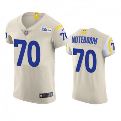 Los Angeles Los Angeles Rams #70 Joseph Noteboom Men's Nike Vapor Elite Player NFL Jersey - Bone