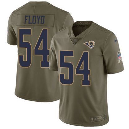 Nike Los Angeles Rams #54 Leonard Floyd Olive Youth Stitched NFL Limited 2017 Salute To Service Jersey