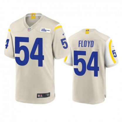 Los Angeles Los Angeles Rams #54 Leonard Floyd Men's Nike Game NFL Jersey - Bone