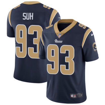 Nike Los Angeles Rams #93 Ndamukong Suh Navy Blue Team Color Youth Stitched NFL Vapor Untouchable Limited Jersey