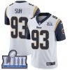 Nike Los Angeles Rams #93 Ndamukong Suh White Super Bowl LIII Bound Men's Stitched NFL Vapor Untouchable Limited Jersey