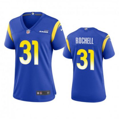 Los Angeles Los Angeles Rams #31 Robert Rochell Women's Nike Game NFL Jersey - Royal