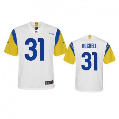 Los Angeles Los Angeles Rams #31 Robert Rochell Youth Nike Alternate Game NFL Jersey - White