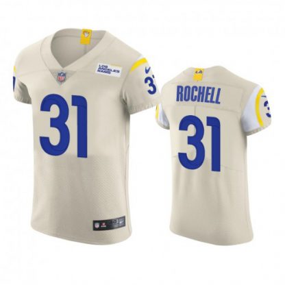 Los Angeles Los Angeles Rams #31 Robert Rochell Men's Nike Vapor Elite Player NFL Jersey - Bone