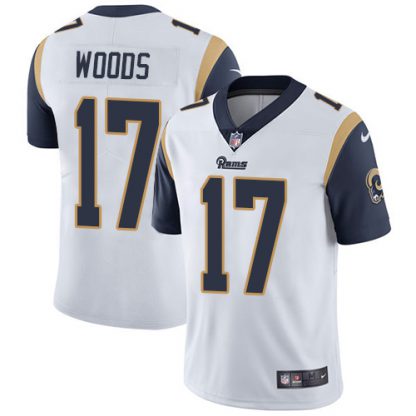 Nike Los Angeles Rams #17 Robert Woods White Youth Stitched NFL Vapor Untouchable Limited Jersey