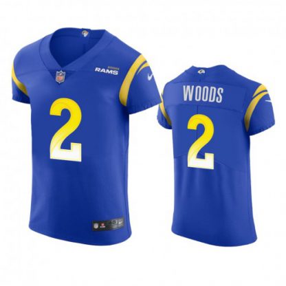 Los Angeles Los Angeles Rams #2 Robert Woods Men's Nike Vapor Elite Player NFL Jersey - Royal