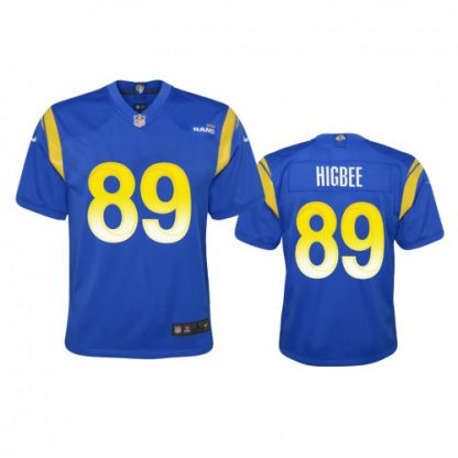 Los Angeles Los Angeles Rams #89 Tyler Higbee Youth Nike Game NFL Jersey - Royal