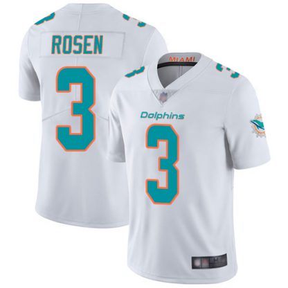 Nike Miami Dolphins #3 Josh Rosen White Youth Stitched NFL Vapor Untouchable Limited Jersey