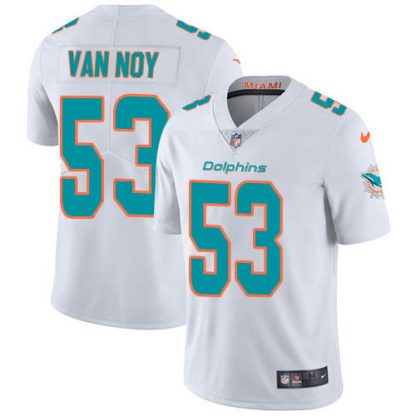 Nike Miami Dolphins #53 Kyle Van Noy White Youth Stitched NFL Vapor Untouchable Limited Jersey