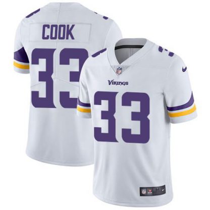 Nike Minnesota Vikings #33 Dalvin Cook White Youth Stitched NFL Vapor Untouchable Limited Jersey