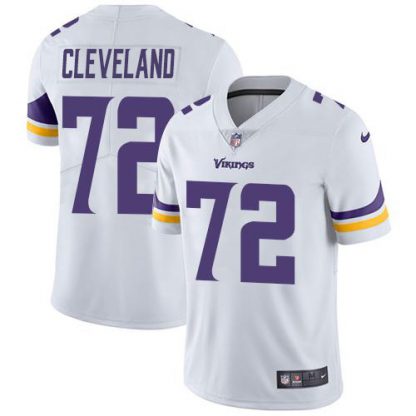 Nike Minnesota Vikings #72 Ezra Cleveland White Youth Stitched NFL Vapor Untouchable Limited Jersey