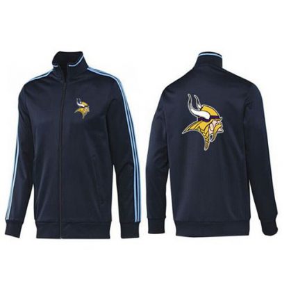 NFL Minnesota Minnesota Vikings Team Logo Jacket Dark Blue