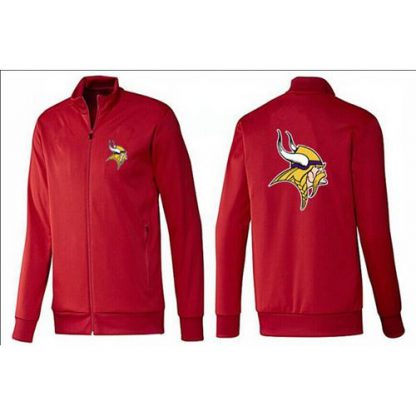 NFL Minnesota Minnesota Vikings Team Logo Jacket Red