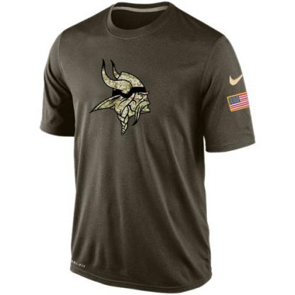 Men's Minnesota Minnesota Vikings Salute To Service Nike Dri-FIT T-Shirt