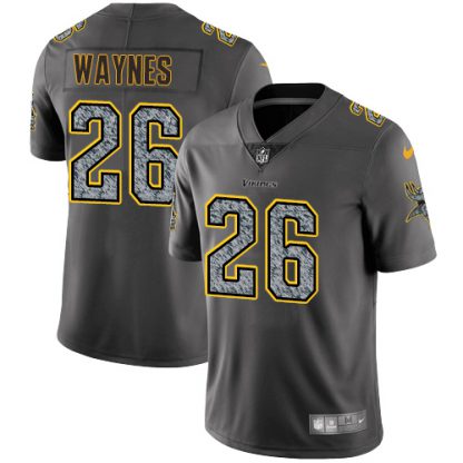 Nike Minnesota Vikings #26 Trae Waynes Gray Static Youth Stitched NFL Vapor Untouchable Limited Jersey