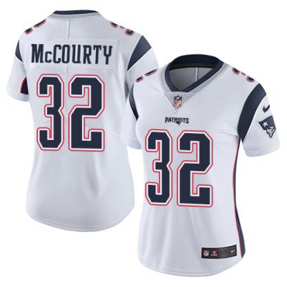 Nike New England Patriots #32 Devin McCourty White Women's Stitched NFL Vapor Untouchable Limited Jersey