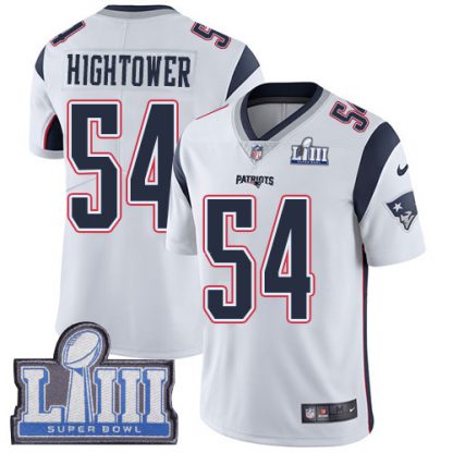 Nike New England Patriots #54 Dont'a Hightower White Super Bowl LIII Bound Youth Stitched NFL Vapor Untouchable Limited Jersey
