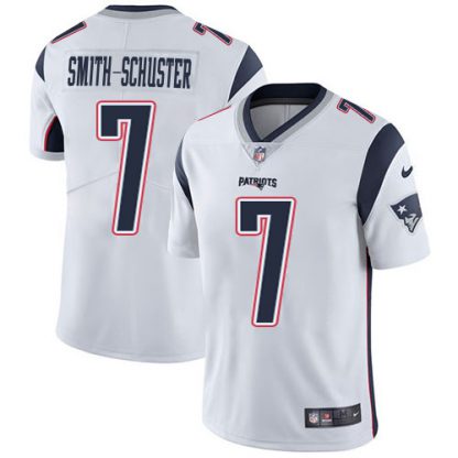 Nike New England Patriots #7 JuJu Smith-Schuster White Youth Stitched NFL Vapor Untouchable Limited Jersey