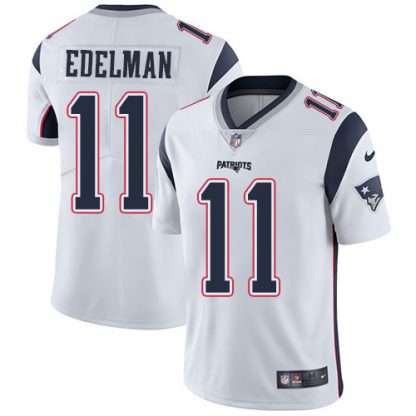 Nike New England Patriots #11 Julian Edelman White Youth Stitched NFL Vapor Untouchable Limited Jersey