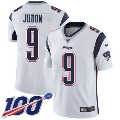Nike New England Patriots #9 Matt Judon White Youth Stitched NFL 100th Season Vapor Limited Jersey