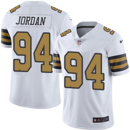 Nike New Orleans Saints #94 Cameron Jordan White Youth Stitched NFL Limited Rush Jersey