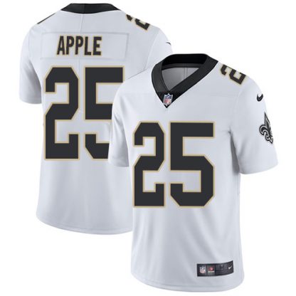 Nike New Orleans Saints #25 Eli Apple White Men's Stitched NFL Vapor Untouchable Limited Jersey