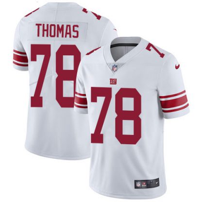 Nike New York Giants #78 Andrew Thomas White Men's Stitched NFL Vapor Untouchable Limited Jersey