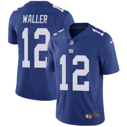Nike New York Giants #12 Darren Waller Royal Blue Team Color Men's Stitched NFL Vapor Untouchable Limited Jersey