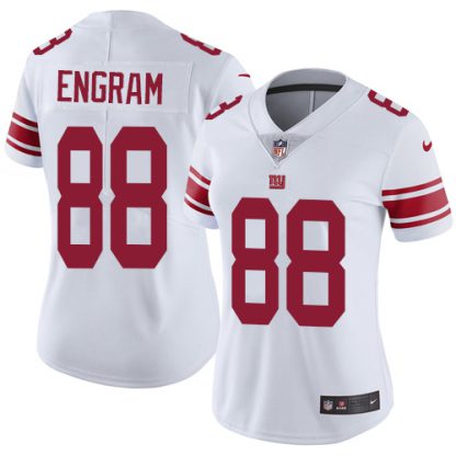 Nike New York Giants #88 Evan Engram White Women's Stitched NFL Vapor Untouchable Limited Jersey