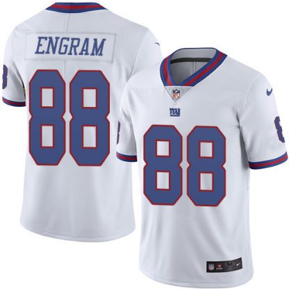 Nike New York Giants #88 Evan Engram White Youth Stitched NFL Limited Rush Jersey