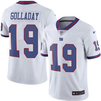 Nike New York Giants #19 Kenny Golladay White Youth Stitched NFL Limited Rush Jersey