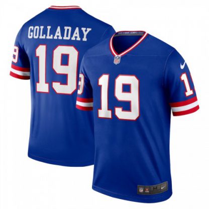 New York New York Giants #19 Kenny Golladay Nike Men's Royal Classic Player Legend Jersey