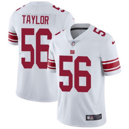 Nike New York Giants #56 Lawrence Taylor White Youth Stitched NFL Vapor Untouchable Limited Jersey