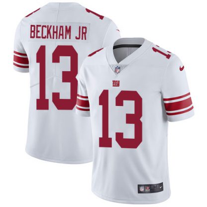 Nike New York Giants #13 Odell Beckham Jr White Youth Stitched NFL Vapor Untouchable Limited Jersey