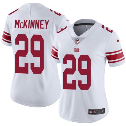 Nike New York Giants #29 Xavier McKinney White Women's Stitched NFL Vapor Untouchable Limited Jersey