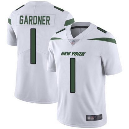 Nike New York Jets #1 Ahmad Sauce Gardner White Youth Stitched NFL Vapor Untouchable Limited Jersey
