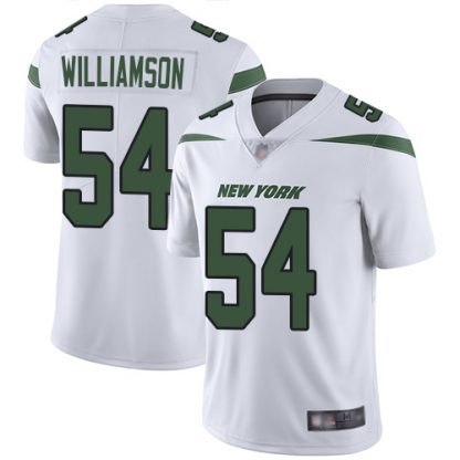 Nike New York Jets #54 Avery Williamson White Men's Stitched NFL Vapor Untouchable Limited Jersey