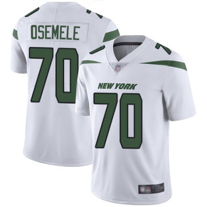 Nike New York Jets #70 Kelechi Osemele White Men's Stitched NFL Vapor Untouchable Limited Jersey