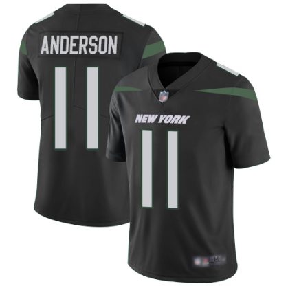 Nike New York Jets #11 Robby Anderson Black Alternate Youth Stitched NFL Vapor Untouchable Limited Jersey