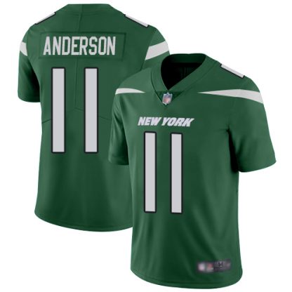 Nike New York Jets #11 Robby Anderson Green Team Color Men's Stitched NFL Vapor Untouchable Limited Jersey