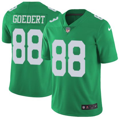 Nike Philadelphia Eagles #88 Dallas Goedert Green Youth Stitched NFL Limited Rush Jersey