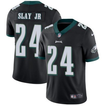 Nike Philadelphia Eagles #24 Darius Slay Jr Black Alternate Men's Stitched NFL Vapor Untouchable Limited Jersey