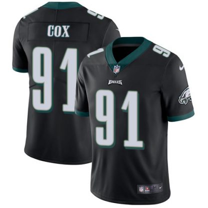 Nike Philadelphia Eagles #91 Fletcher Cox Black Alternate Youth Stitched NFL Vapor Untouchable Limited Jersey