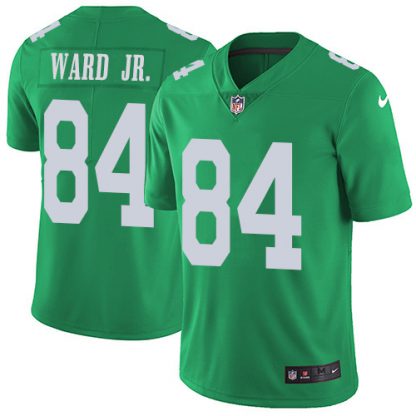 Nike Philadelphia Eagles #84 Greg Ward Jr. Green Youth Stitched NFL Limited Rush Jersey