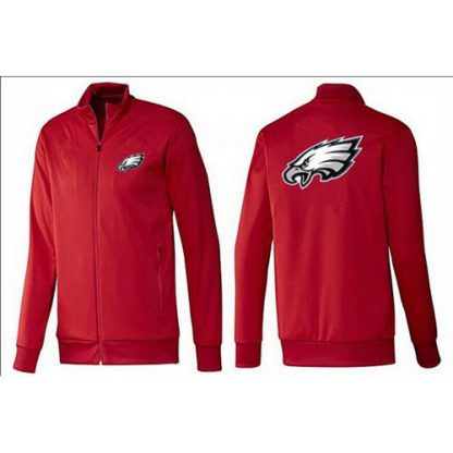 NFL Philadelphia Philadelphia Eagles Team Logo Jacket Red