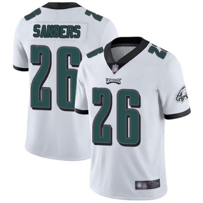 Nike Philadelphia Eagles #26 Miles Sanders White Youth Stitched NFL Vapor Untouchable Limited Jersey