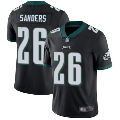 Nike Philadelphia Eagles #26 Miles Sanders Black Alternate Youth Stitched NFL Vapor Untouchable Limited Jersey