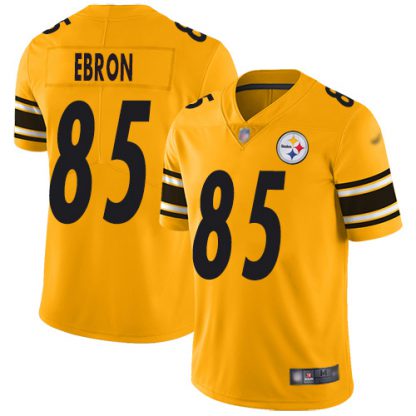 Nike Pittsburgh Steelers #85 Eric Ebron Gold Men's Stitched NFL Limited Inverted Legend Jersey