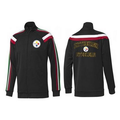 NFL Pittsburgh Pittsburgh Steelers Heart Jacket Black_1